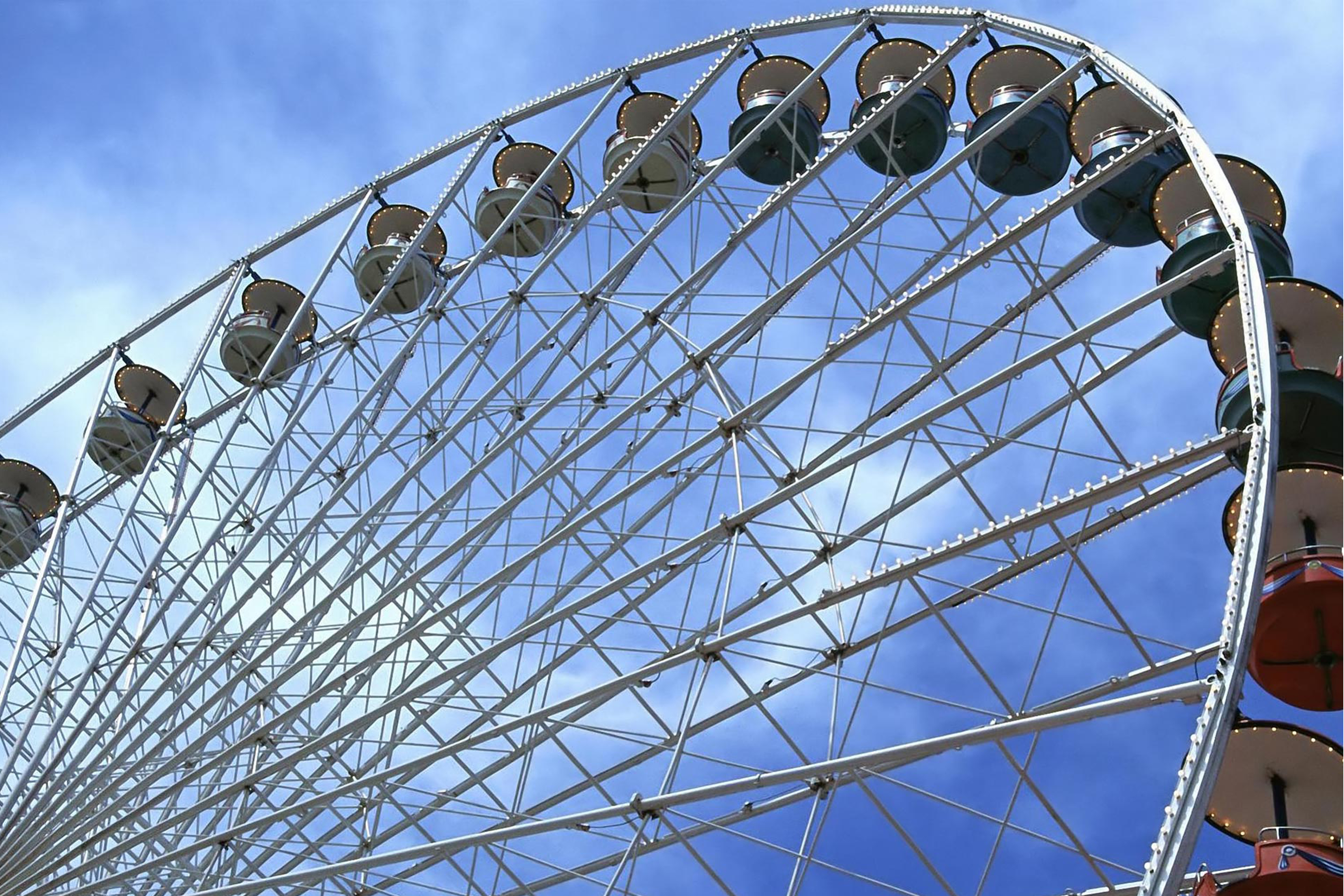 exciting ferris wheel